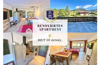 Wohnung kaufen in 83242 Reit im Winkl, Tolles Apartment / FeWo mit Dachterrasse in Reit im Winkl