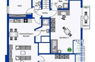 Wohnung kaufen in 26427 Holtgast, TOP-Preis! Dachgeschoss-Wohnung mit Loggia und Balkon in Küstennähe!