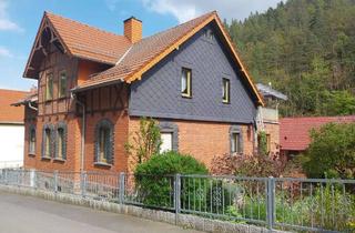 Einfamilienhaus kaufen in 07422 Bad Blankenburg, Charmantes Einfamilienhaus in Unterwirbach mit großem Grundstück und vielfältiger Nutzung