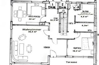 Wohnung mieten in 49401 Damme, Wohnung 3 Zi-Kü-Bad mit Terrasse und Gartenanteil