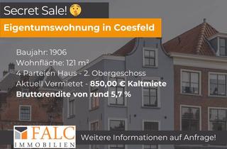 Wohnung kaufen in Dülmener Straße, 48653 Coesfeld, Diskrete Vermarktung - Modernisierte Altbauwohnung in Coesfeld!