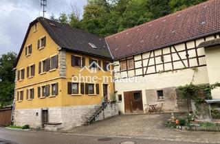 Bauernhaus kaufen in Steinbachstr. 16, 74592 Kirchberg, Bauernhaus in der Natur, Ortsrandlage, Tierhaltung möglich, zusätzl. Garten, Wiese, Acker