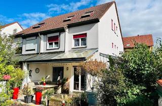 Doppelhaushälfte kaufen in 97437 Haßfurt, Haßfurt - Familienparadies im Grünen: gepflegte Doppelhaushälfte mit viel Platz und Extras, sonniger GartenTerrasse, Garage