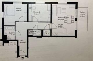 Wohnung mieten in Straße Der Einheit 27, 16515 Oranienburg, Ruhige 3-Zimmerwohnung mit toller Sonnenterrasse