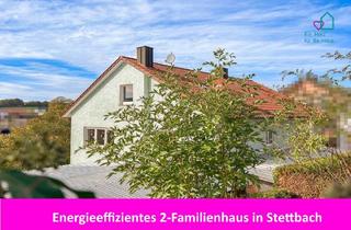 Haus kaufen in 97440 Werneck, Werneck-Stettbach - Zukunftsfähiges Zweifamilienhaus - Wärmepumpe mit sehr guter Energiebilanz A