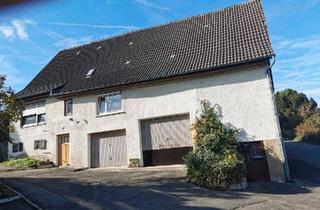 Bauernhaus kaufen in 73252 Lenningen, Lenningen - Bauernhaus mit viel Platz, Garagen & Scheune inkl. Hebebühne