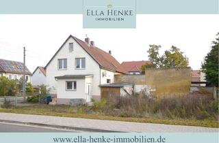 Haus kaufen in 38829 Harsleben, Schnäppchen für Handwerker: Kleine Haushälfte zum Sanieren mit Keller + Garage