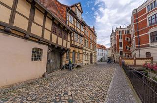 Haus mieten in Markt, 06484 Quedlinburg, Wohnen und Arbeiten unter einem Dach im historischen Fachwerkhaus in zentralster Lage