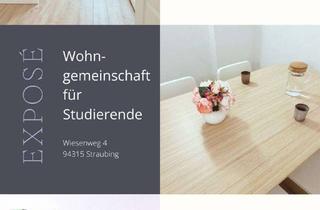 Wohnung mieten in 94315 Hornstorf, WG-Zimmer **Wohngemeinschaft für Studierende** **All-inclusive Miete ab 500 Euro**