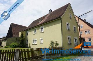 Haus kaufen in 91601 Dombühl, Dombühl - Ideal für Individualisten - gemütliches Wohnen auf dem Lande mit viel Freiraum für Ihre Ideen!