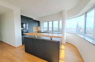 Penthouse mieten in Ehinger Str. 23, 89077 Weststadt, Wohnen im YPSILON: Stilvolle Penthouse Wohnung mit Blick auf Ulmer Münster