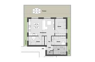 Penthouse kaufen in Beckentalweg, 71563 Affalterbach, 4-Zimmer Penthouse Wohnung mit Weitblick