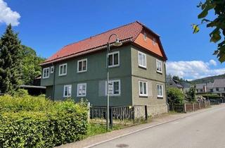 Haus kaufen in Ortsstr. 9b, 07429 Döschnitz, Zweifamilienhaus mit Nebengelassen in malerischer Umgebung