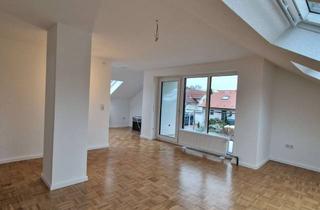 Wohnung mieten in 69469 Weinheim, Kernsanierte 3,5-Zimmer-Dachgeschosswohnung mit Balkon