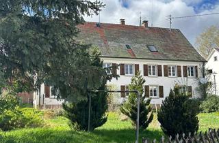 Haus kaufen in 78166 Donaueschingen, Idyllisch gelegener Pfarrhof von 1810 bei Donaueschingen ( 360,00 /Erbpacht/Monat/Grundst)