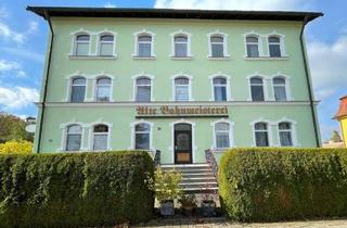 Haus kaufen in 95676 Wiesau, Alte Bahnmeisterei - mit vielseitigem Nutzungskonzept - in zentraler Lage von Wiesau zu verkaufen