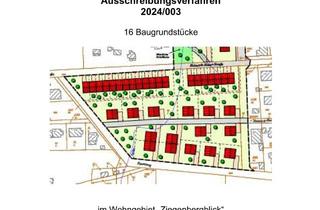 Grundstück zu kaufen in Heinrich-Heine-Straße/ Eisenberg, 38855 Wernigerode, 16 Baugrundstücke ab 445 m² in idyllischer Stadtrandlage mit fantastischem Panoramablick