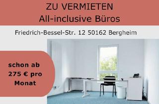 Büro zu mieten in Friedrich-Bessel-Straße 12, 50126 Bergheim, All-Inclusive Büroflächen von 13 bis 50 m² sowie Gewerbeflächen im Innovations- und Gründerzentrum