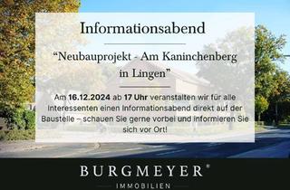 Wohnung kaufen in 49809 Lingen, RESERVIERT: Auf der Suche nach dem ersten Eigentum? – 40m² Wohnkomfort mit Südwest Terrasse