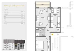 Wohnung mieten in Barsac Allee, 55597 Wöllstein, Ihr neues Zuhause in Wöllstein: 2 ZKB Wohnung