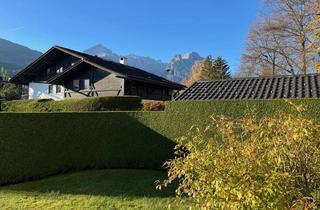 Wohnung kaufen in 82467 Garmisch-Partenkirchen, 3-Zi. EG Wohnung mit Bergblick in A+ Lage (Provisionsfrei)