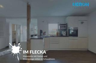 Wohnung kaufen in 71409 Schwaikheim, IM FLECKA - Maisonette mit Garten und Einzelgarage mitten in Schwaikheim