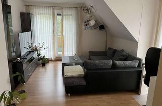 Wohnung mieten in 90602 Pyrbaum, Neuwertige 2-Zimmer-Dachgeschosswohnung möbliert mit Balkon und Küche in Pyrbaum-OT