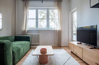 Immobilie mieten in Stockholmer Straße, 13359 Berlin, Geräumige 3-Zimmer Wohnung in ruhiger Lage in Mitte/Wedding, vollständig möbliert & ausgestattet