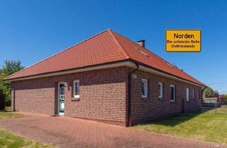 Haus mieten in 26506 Norden, Attraktive, moderne Doppelhaushälfte in bevorzugter Wohnlage von Norden in Richtung Norddeich!