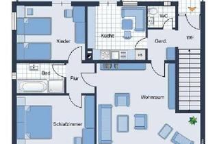 Wohnung mieten in Knadlarn 19a, 94496 Ortenburg, Attraktive und modernisierte 3-Zimmer-Wohnung mit geh. Innenausstattung mit Balkon und EBK