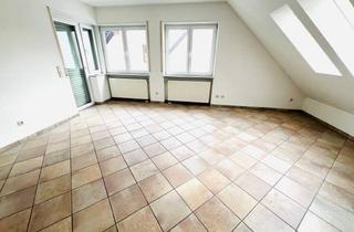 Wohnung kaufen in 63762 Großostheim, * SEIT 1992 - IMMO-ZAHN * TOP Maisonette-Dachstudio mit Balkon, EBK & KfZ-STP