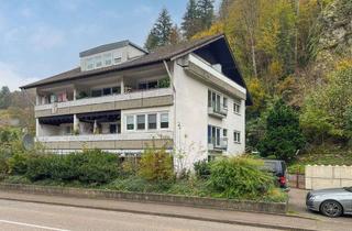 Wohnung kaufen in 77728 Oppenau, Wohnen im Grünen: Geräumige 3-Zimmer-Wohnung in idyllischer Lage im Schwarzwald