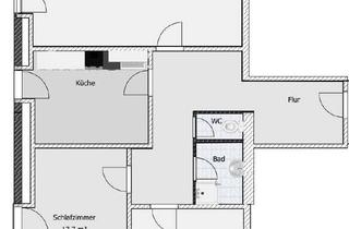 Wohnung mieten in Postplatz, 88633 Heiligenberg, Erstbezug nach Sanierung mit EBK: Schöne 3-Raum-Wohnung in Heiligenberg