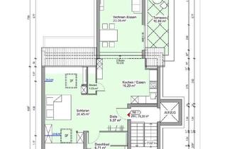 Penthouse mieten in Tannenstrasse 10, 56626 Andernach, Energieeffizientes (KfW 55) 2,5-Zimmer Penthouse mit Aufzug