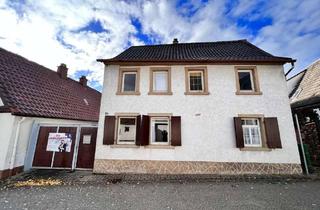 Haus kaufen in 67482 Venningen, Zweifamilienhaus mit vielen Möglichkeiten - Hof - Scheune - Garten