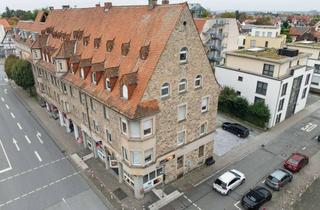 Anlageobjekt in 64646 Heppenheim, Kulturdenkmal - Mehrfamilienhaus mit drei Wohnungen und einer Gewerbeeinheit in Heppenheim