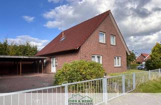 Einfamilienhaus kaufen in Kurzer Weg, 26624 Südbrookmerland, EINFAMILIENHAUS MIT DOPPELCARPORT IN RUHIGER LAGE