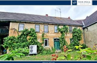 Bauernhaus kaufen in Lohstraße 14, 99628 Eßleben, Teilsanierter Bauernhof mit Stallung und Scheune