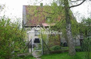 Einfamilienhaus kaufen in Untere Dorfstr. 46, 97270 Kist, Fränkisches Spitzgiebelhaus, 7-Zimmer, Balkon, Terasse, 2 Garagen, schöner Garten, in 97270 Kist