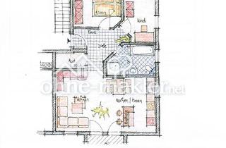 Wohnung mieten in Reichsdorfstraße, 97526 Sennfeld, Neuwertige Moderne Helle 3 - 1/2 Zimmer Wohnung mit großen Balkon Sennfeld/Rempertshag