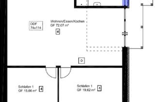 Wohnung mieten in Bahnhofstfraße, 83308 Trostberg, Modernes Dachgeschoss-Apartment in Trostberg –Saniert mit 108 m², Bezugsfertig ab Januar 2025