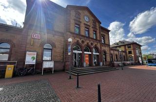 Immobilie mieten in 66482 Zweibrücken, Individuelle Gewerbeflächen im historischen Hauptbahnhof von Zweibrücken