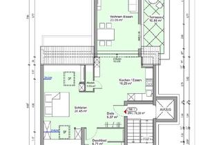 Penthouse mieten in 56626 Andernach, Energieeffizientes (KfW 55) 2,5-Zimmer Penthouse mit Aufzug