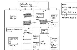 Wohnung kaufen in Miraustraße 67, 13509 Wittenau, Stilvolle, modernisierte 3,5-Raum-Wohnung mit EBK in Berlin Wittenau (Reinickendorf)