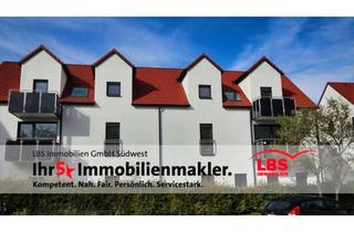 Wohnung kaufen in 89331 Burgau, Neubau - 3, 5 Zimmerwohnung mit viel Platz im DG