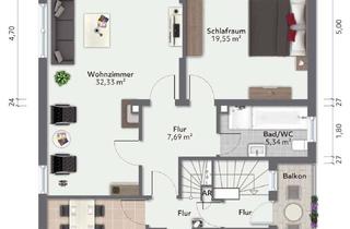 Wohnung kaufen in Friedenstraße, 35614 Aßlar, Renovierte, gepflegte Maisonette Wohnung mit Aussenstellplatz in begehrter Lage von Stadt Aßlar