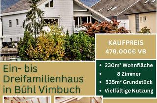 Einfamilienhaus kaufen in 77815 Bühl, Vielseitiges Einfamilienhaus mit Potenzial zum Mehrfamilienhaus, bezugs- & provisionsfrei