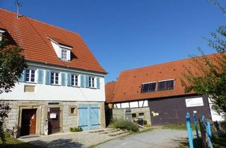 Bauernhaus kaufen in 74639 Zweiflingen, Pure Idylle im Hohenloher Land, saniertes Bauernhaus mit Scheune / Stallung (Pferdehaltung mögl.)