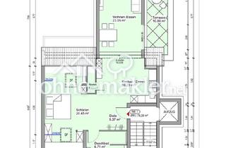 Penthouse mieten in Tannenstrasse 10, 56626 Andernach, Energieeffizientes (KfW 55) 2,5-Zimmer Penthouse mit Aufzug