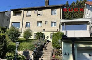 Einfamilienhaus kaufen in 73312 Geislingen, Geislingen an der Steige - Einfamilienhaus in Top-Aussichtslage über Geislingen mit schönem Garten und herrlicher Pergola